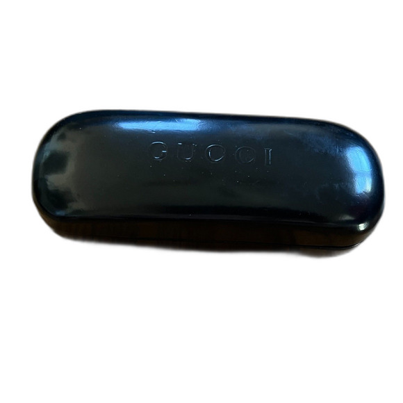 GUCCI Brown Tortoise Sunglasses and Hard Case - Picture 2 of 8